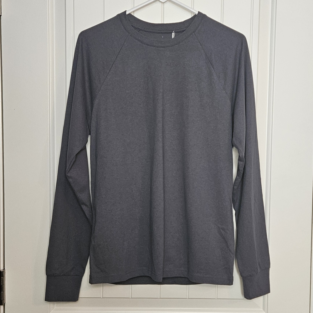 NWT Everlane Long Sleeve Crew Neck Cotton T-shirt